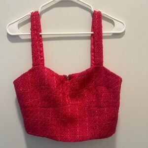 Elegant Red Women's Top